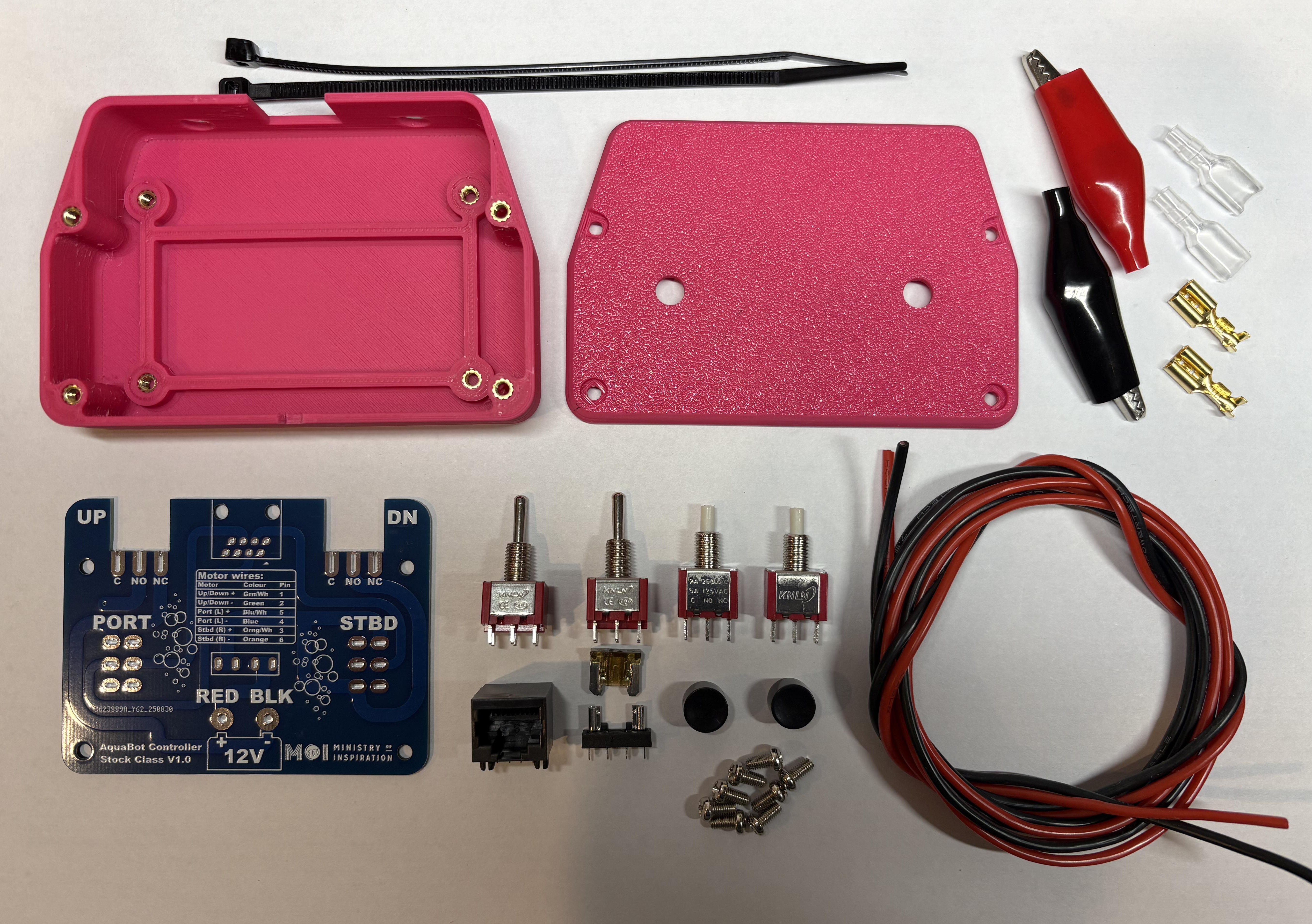 Complete kit contents